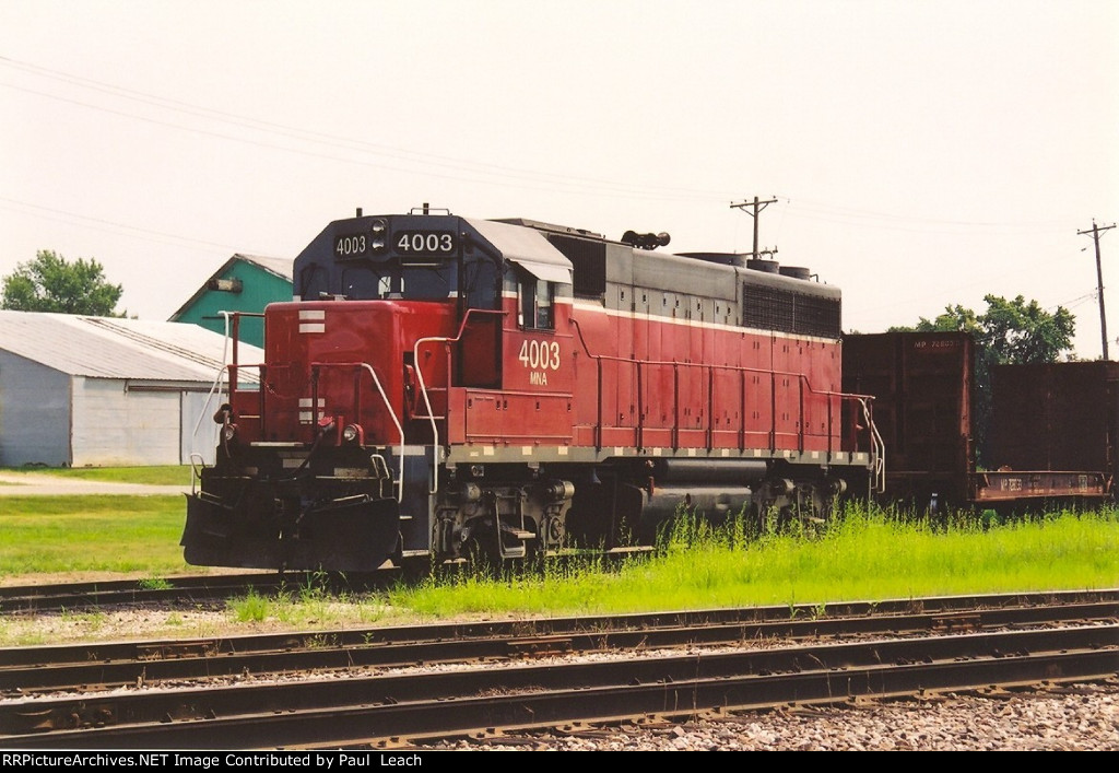 Tied down work train